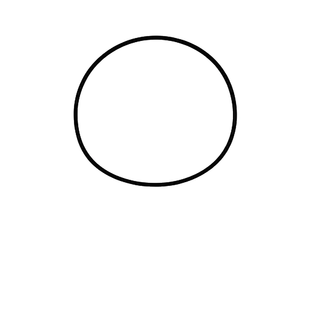 A big round head shape
