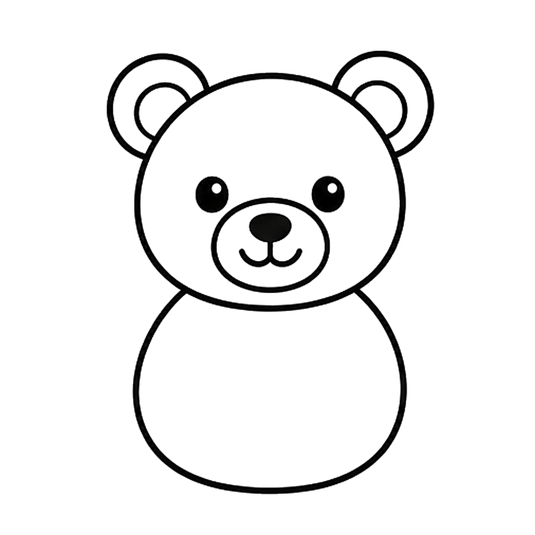 A big round body under the head