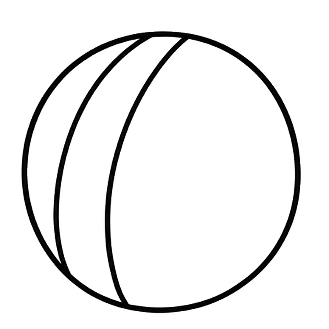 A second curved line on the left, the same shape as the first one